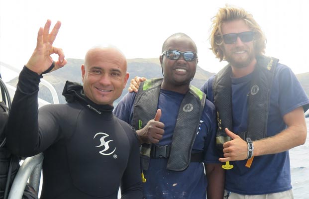 The crew of the nautilus explorer